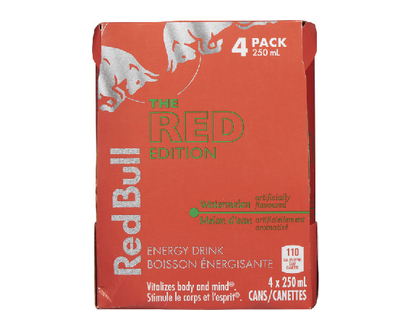Red Bull Summer Edition Watermelon 250Ml 4 Pk - 00042