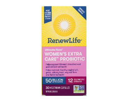 Renew Life Ultimate Flora Wmn Xtr Care 50B 30 Pk - 02160