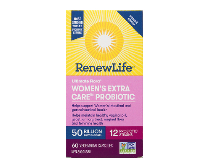 Renew Life Ultimate Flora Wmn Xtr Care 50B 60 Pk - 02161