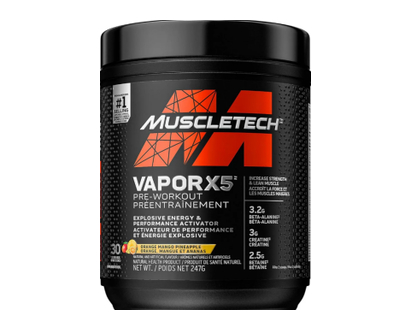 Muscletech Vapor X5 Orange Mango Pineapple 256 Gr - 34657