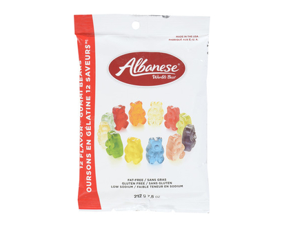 Albanese 12 Flavour Gummi Bears 212 Gr - 51552
