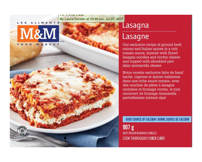 Lasagna 2Lb 907 Gr - 00018