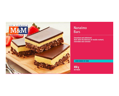 Nanaimo Bars 900 Gr - 00086