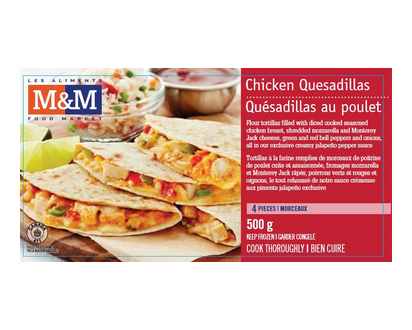 Chicken Quesadillas 499 Gr - 00466