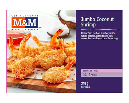 M&M Jumbo Coconut Shrimp 340 Gr - 00663