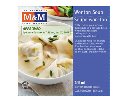 Won Ton Soup 409 Gr - 00678