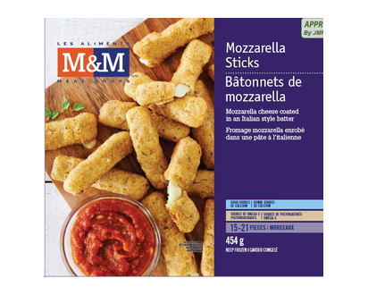 M&M Mozzarella Sticks 453.33 Gr - 00694