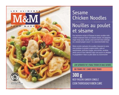 Sesame Chicken Noodles 275 Gr - 00896
