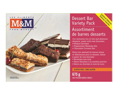 Dessert Bar Variety Pack 675 Gr - 01229