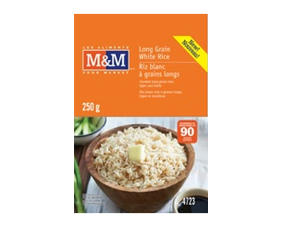 M&M Long Grain White Rice 250 Gr - 01238