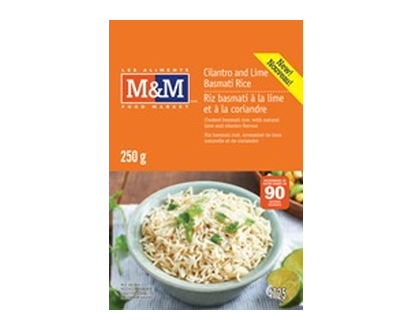 M&M Cilantro And Lime Basmati Rice 250 Gr - 01240