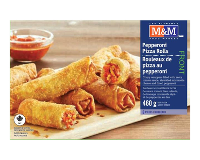 M&M Pepperoni Pizza Rolls 460 Gr - 01995
