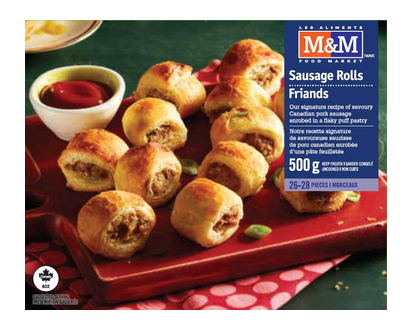 M&M Sausage Rolls 500 Gr - 02028