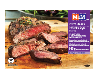 M&M Bistro Steak 340 Gr - 02161