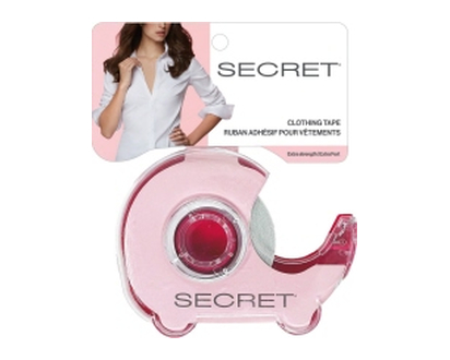 Secret Clothing Tape 9M Clear 1 Un - 32676