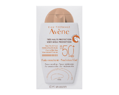 Avene Tinted Mineral Fluid Spf 50+ 40 Ml - 09042