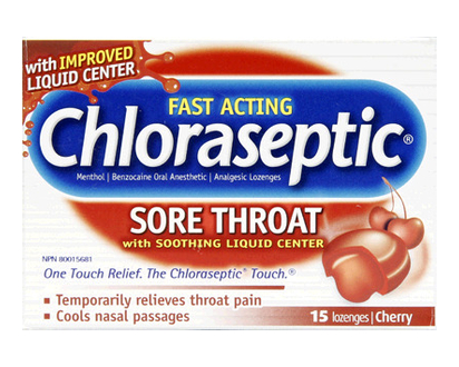 Chloraseptic Lozenges Liquid Filled Cherry 15 Pk - 80105