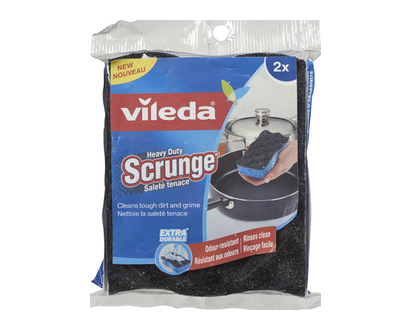 Vileda Scrunge Heavy Duty 2 Pk - 60847