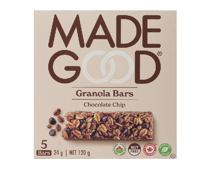 Madegood Granola Bars Chocolate Chip 120 Gr - 21301