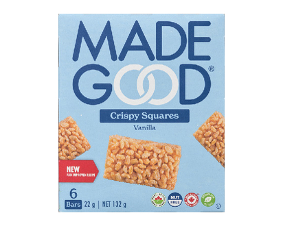 Madegood Crispy Squares Vanilla 22Gr 6 Pk - 21326