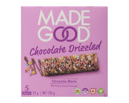 Madegood Choc Drz Gran Bar Bday Cake 120 Gr - 21413