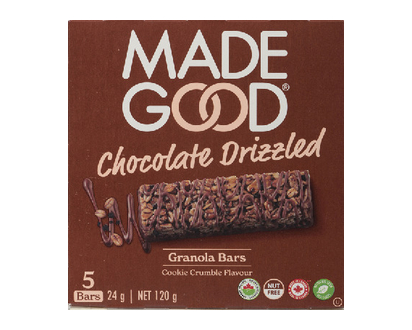 Madegood Choc Drz Gran Bar Cookie Crumble 120 Gr - 21414