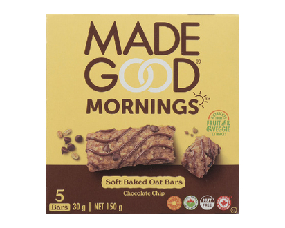 Madegood Soft Baked Bars Choc Chip 150 Gr - 21430