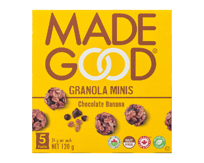 Madegood Granola Minis Chocolate Banana 120 Gr - 22347