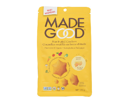 Madegood Puffed Crackers Cheddar 121 Gr - 23001