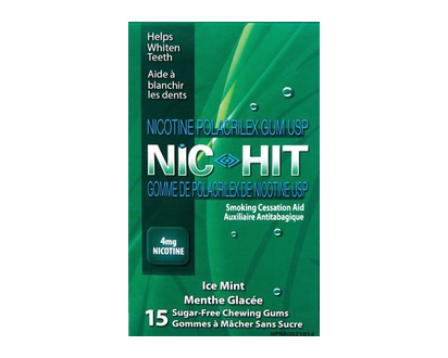 Nic Hit Ice Mint Gum 4Mg 15 Pk - 15077
