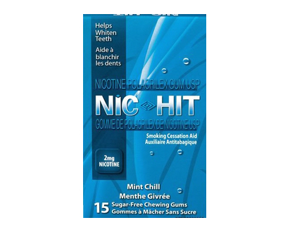 Nic Hit Mint Chill Gum 2Mg 15 Pk - 15078