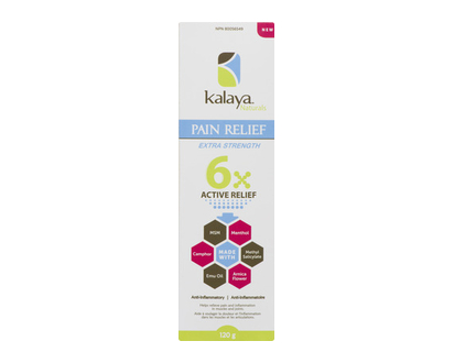 Kalaya 6X Pain Relief Extra Strength 120 Gr - 09031