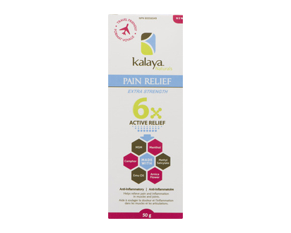 Kalaya 6X Pain Relief Extra Strength Trav 50 Gr - 09032