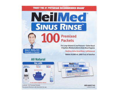 Neilmed Sinus Rinse Refills 100 Pk - 00200
