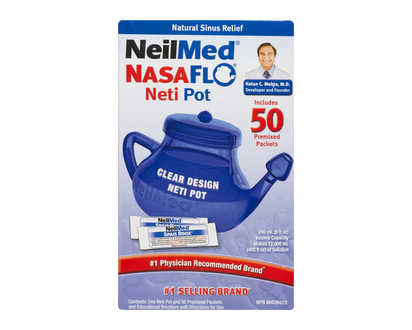 Neilmed Nasaflo Neti Pot 50 Pk - 00816