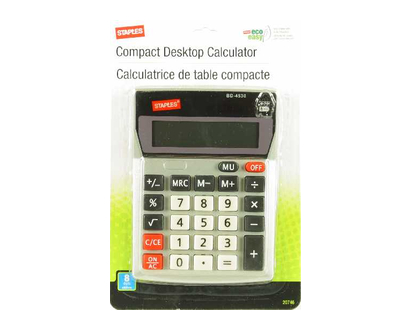 Staples Bd4530 Big Number Desktop 1 Un - 06390