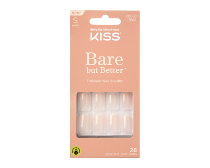 Kiss Barebutbetter Nails Nudies 1 Un - 86570