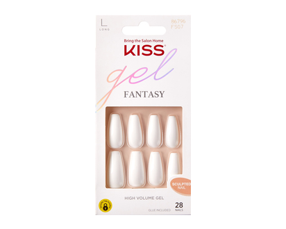 Kiss Gel Fantasy Nails True Color 1 Un - 86796