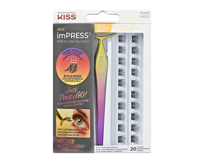 Kiss Impress Falsies Press On Lash Kit 01 1 Un - 88169