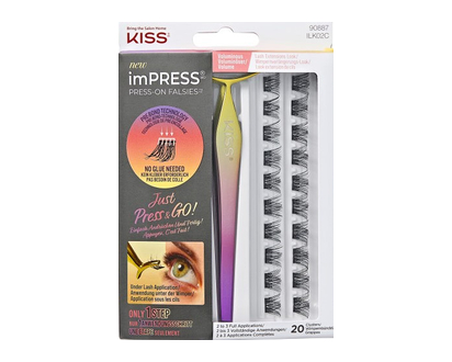 Kiss Impress Falsies Press On Lash Kit 02 1 Un - 88170