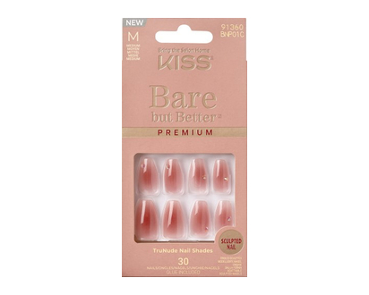 Kiss Barebutbetter Premium Nails Shine 1 Un - 91360