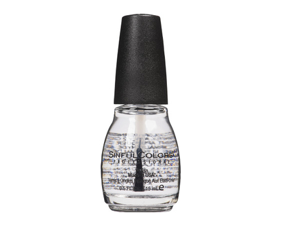Sinful Colors Nail Polish Clear Coat 1 Un - 97816
