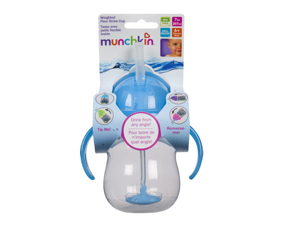 Munchkin Click Lock Weighted Straw Cup 1 Pk - 24188