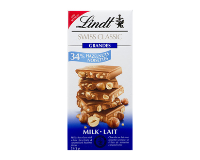 Lindt Swiss Hazelnut Milk 150 Gr - 01144