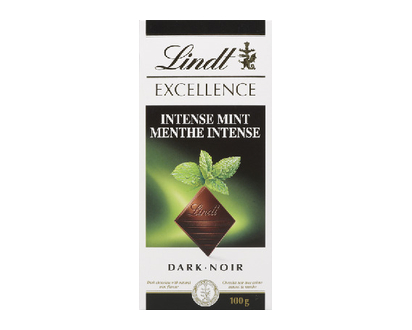 Lindt Excel Int Mint Dark 100 Gr - 01261
