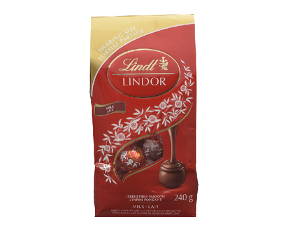 Lindor Milk Choc Bag 240 Gr - 01311