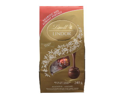 Lindor Mixed Choc Bag 240 Gr - 01312