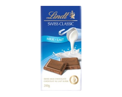 Lindt Swiss Classic Milk 200 Gr - 01706