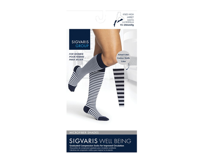 Sigvaris Socks 143C Mf 15-20W B Mariner 1 Pr - 27010