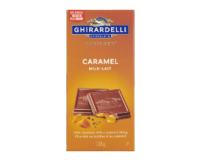 Ghirardelli Bar Milk Bar Caramel 138 Gr - 42063